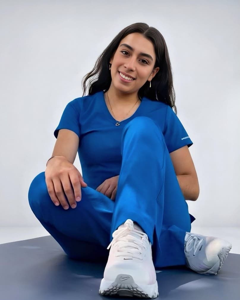 Fotografía de Fátima Aguirre, fisioterapeuta